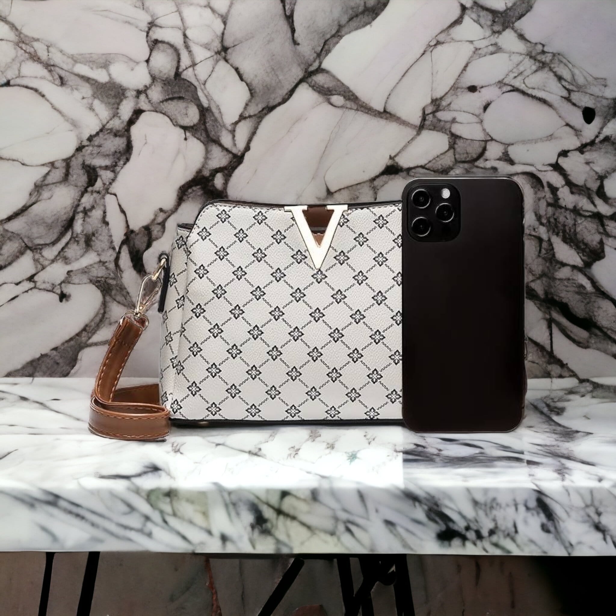 Klassisch elegant: Edellz Damen-Crossbody