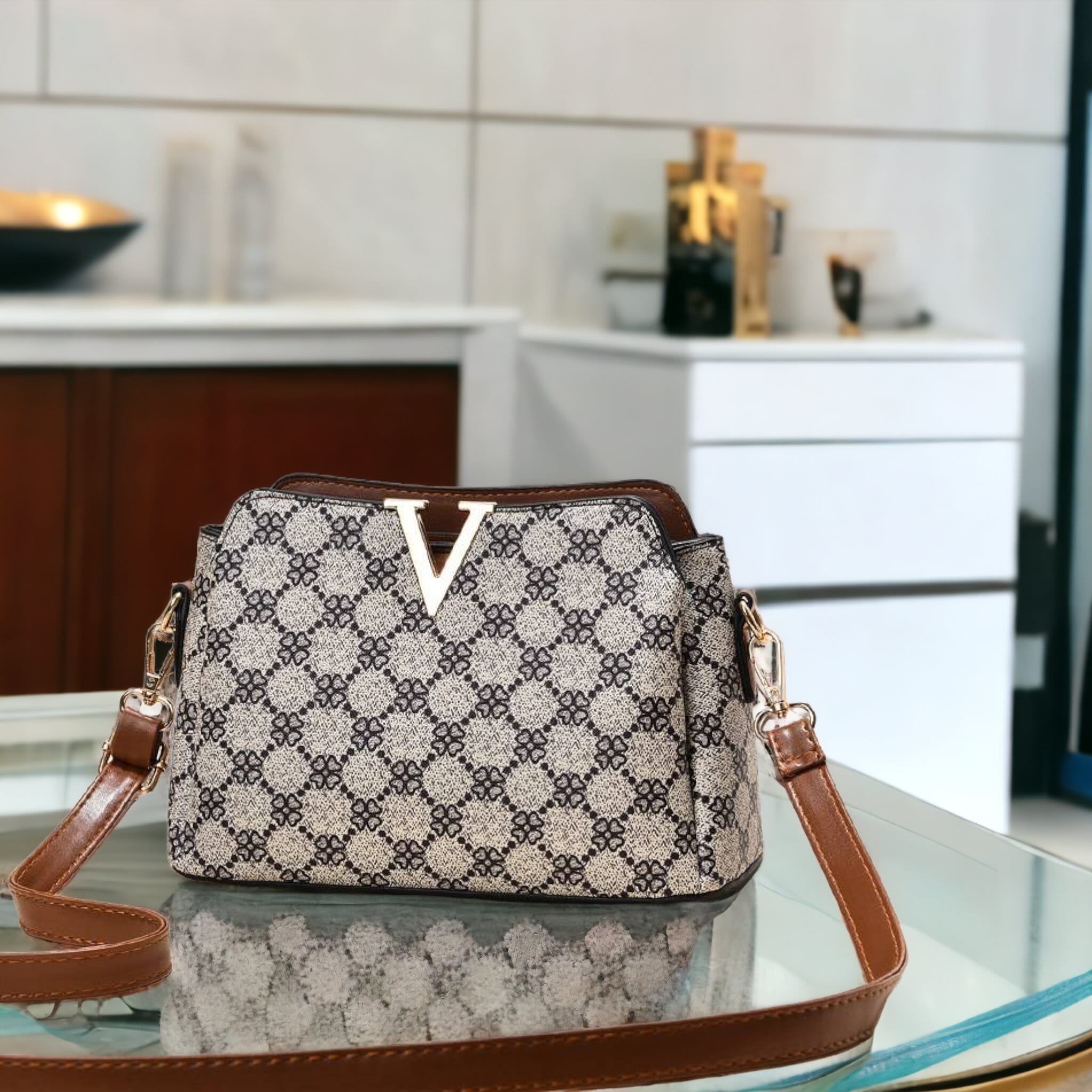 Klassisch elegant: Edellz Damen-Crossbody