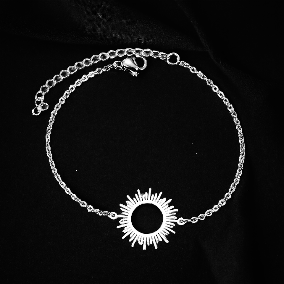 Edellz Sunblaze: Edelstahl Energie-Armband